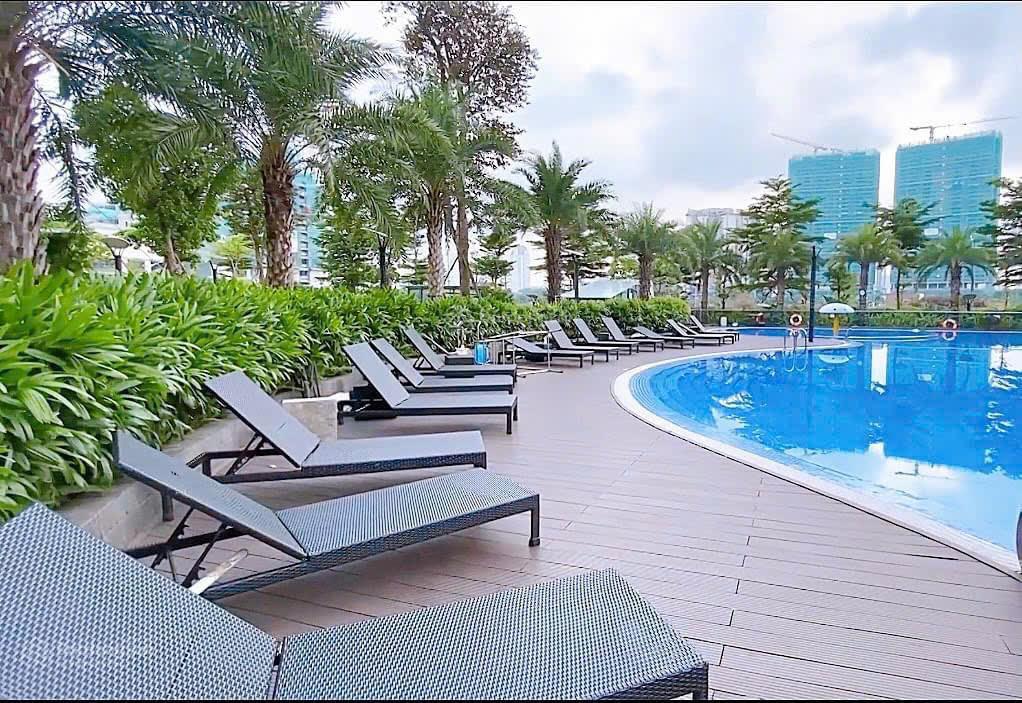 Biệt thự trên không tại mỹ đình pearl. penthouse 280m2, sân vườn siêu rộng 50m2  view hồ cực chill