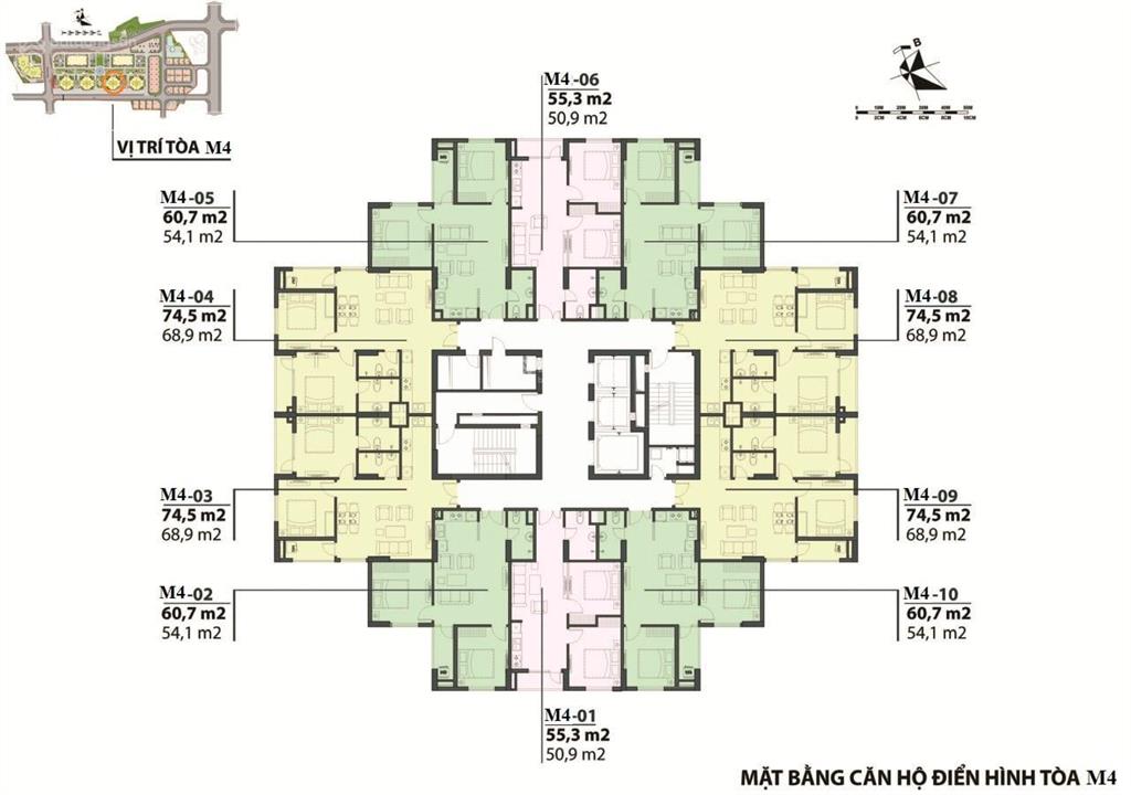 Chính chủ bán căn 54m2, 2n, 1wc full nội thất  chung cư mipec city view kiến hưng hà đông
