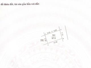 Chính chủ bán đất đẹp tại đông lai, 4,4 tỷ, 97m2, ô tô 7 chỗ vào đất