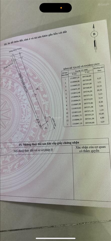 Bán nhà mặt phố 2173 hùng vương, 10,85 tỷ, 297m2, giá tốt