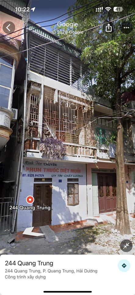 Bán gấp nhà mặt phố tại 244 đầu rặng nhãn quang trung, hải dương, 3,6 tỷ, 93 m2 hot!