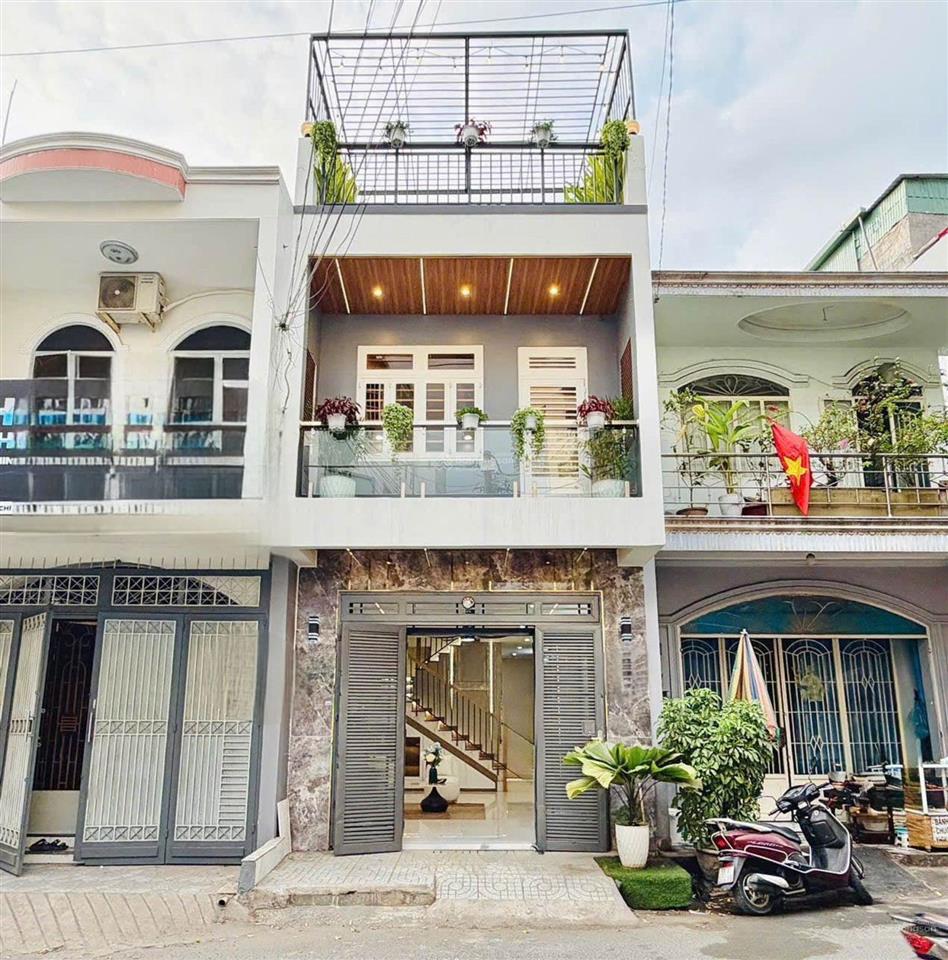 Mặt tiền kinh doanh sầm uất đường số 4, gò vấp, phường an hội đông