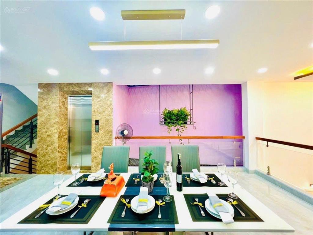 1 căn ra mặt tiền quang trung  hẻm ô tô quay đầu  5 tầng thang máy  ngang 4m nở hậu