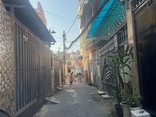 Nhà hẻm  5.3x10m  nhà cũ tiện xây mới dt 5.3x10m