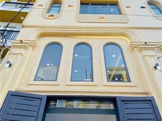 Hoa hậu gò vấp  4 tầng cực đẹp  hẻm xe hơi thông  quang trung  full nội thất  ngang 5 rộng