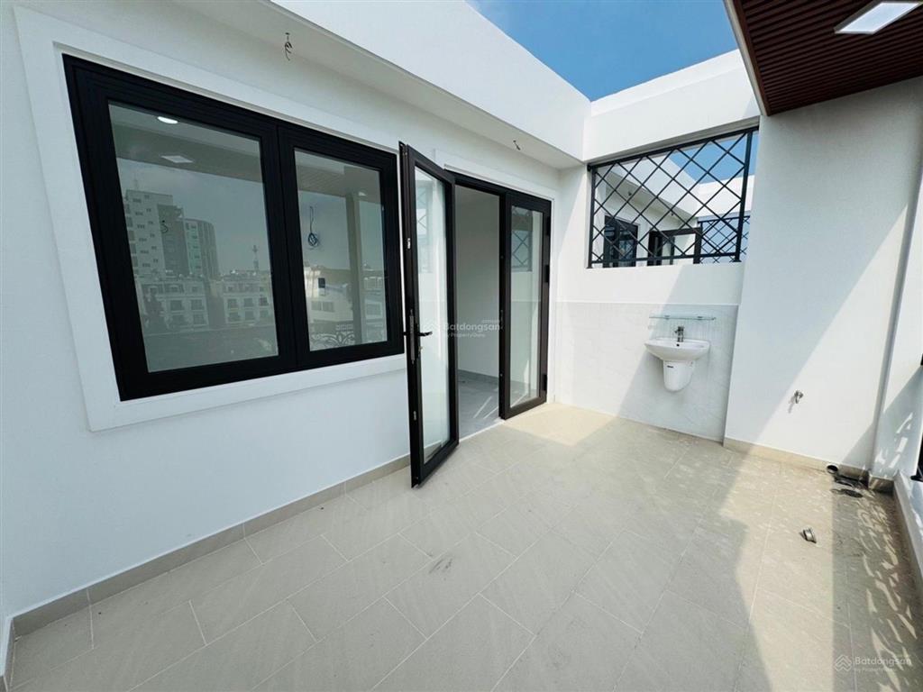 Nhà trục nguyễn oanh  ngay cầu an lộc q12  sân bay tsn 15 vào nhà  60m2 (4.5x14) 5 tầng