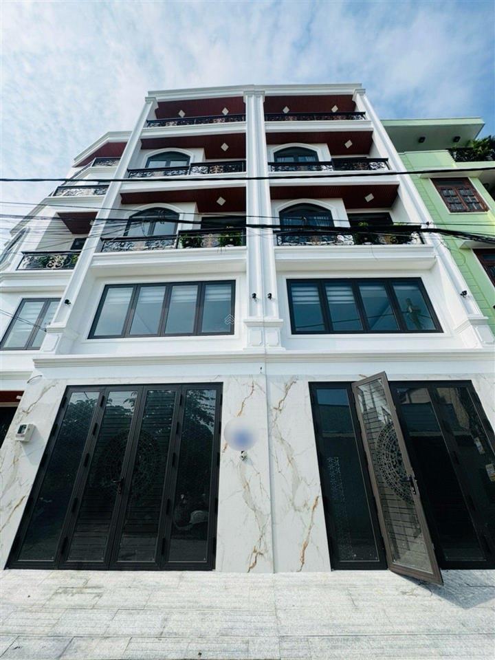 Nhà trục nguyễn oanh  ngay cầu an lộc q12  sân bay tsn 15 vào nhà  60m2 (4.5x14) 5 tầng