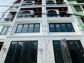 Nhà trục nguyễn oanh  ngay cầu an lộc q12  sân bay tsn 15 vào nhà  60m2 (4.5x14) 5 tầng