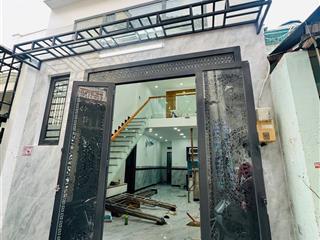 Nhà mới ở ngay  48m2  2 tầng  sát metro quận 12 tiện về gò vấp