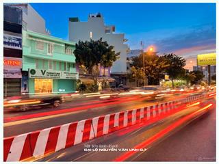 Chỉ 9,8 tỷ, mặt tiền đại lộ nguyễn văn linh q.7, ngang 9m dài 10m