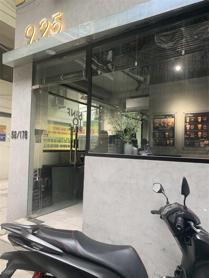 Cho thuê mặt bằng 10m2 ngõ 178 thái hà, đống đa.
