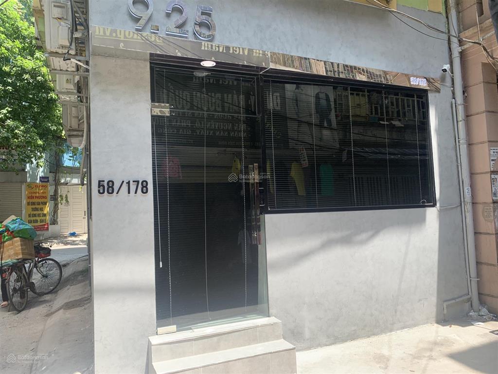 Cho thuê mặt bằng 10m2 ngõ 178 thái hà, đống đa.