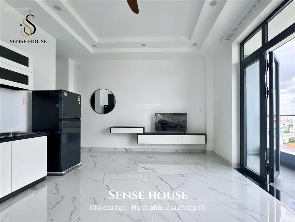 Cho thuê căn hộ 1pn | ban công| 60m2 | đường trịnh đình thảo | full nội thất