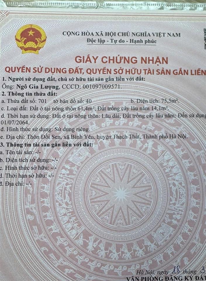 Siêu phẩm đất nền đồi sen  hạ bằng kích thước vàng, chính chủ rao bán