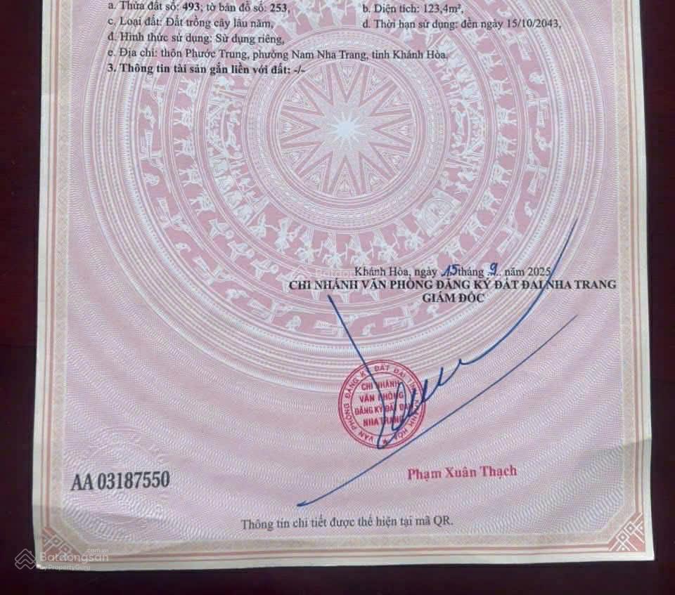 Bán đất trung tâm phước đồng , nam nha trang