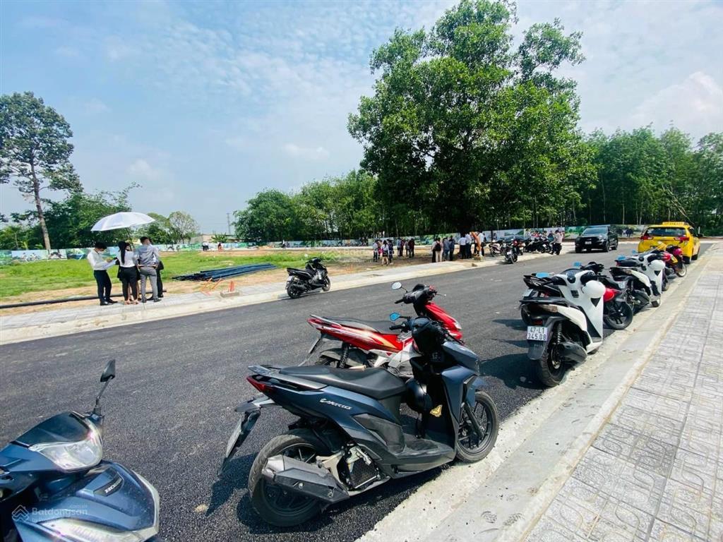Đất thổ cư, 5x18=92m2, tân an hội, dân cư đông, sổ riêng, đường 12m, 1.1 tỷ