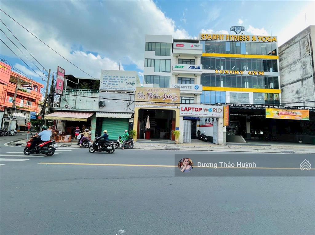 Giảm 3 tỷ  tòa nhà mặt tiền hầm + 7 tầng tô ngọc vân  dòng tiền 80 triệu/tháng  có thang máy