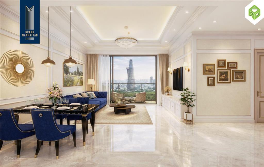 Cần bán căn grand manhattan view đẹp, 2pn 2wc, giá 13tỷ2, cần tiền muốn bán nhanh.