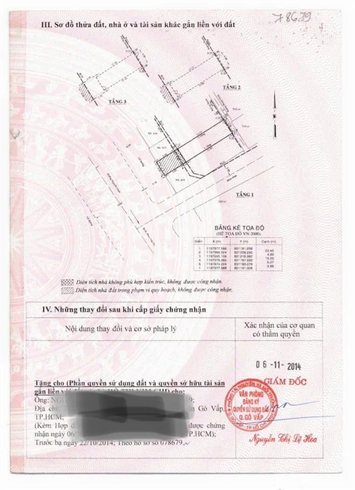 Mặt tiền nguyễn oanh, ngay ngã 4 phan văn trịnguyễn oanh, 4x20, 4 tầng, 19.8tỷ