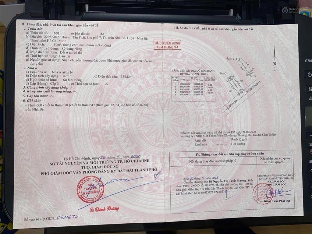 Bán nhà mặt tiền hẻm thông, xe hơi tránh nhau, kinh doanh buôn bán ok, có gara trong nhà