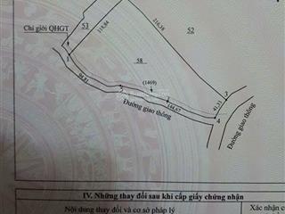 Cần bán đất hơn 18 sào (3 sào thổ cư, 15 sào cln), sổ hồng đầy đủ