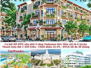 : Khai Thác Đa Năng Cùng Nhà Phố 5x15m Vinhomes Sài Gòn Park – 1 Trệt 3 Lầu Đẳng Cấp