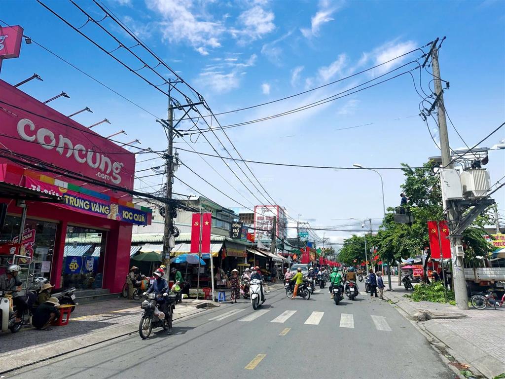 6x25m đất thổ cư giá 980tr, đường nhựa 12m ngay gần chợ việt kiều kế bên thị trấn củ chi, sổ riêng