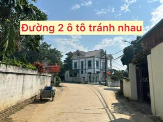 Chính chủ bán đất tại đông yên, quốc oai, hà nội, lô đẹp 110m2, đường 2 ô tô tránh22,5 triệu/m2