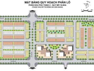 Chủ cần bán 2 lô đất nền phú thịnh 2