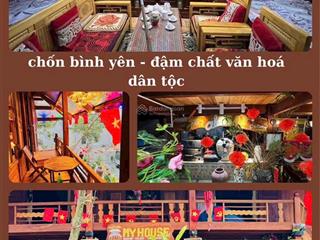 Khu nghỉ dưỡng bên suối cao dương lương sơn hoà bình
