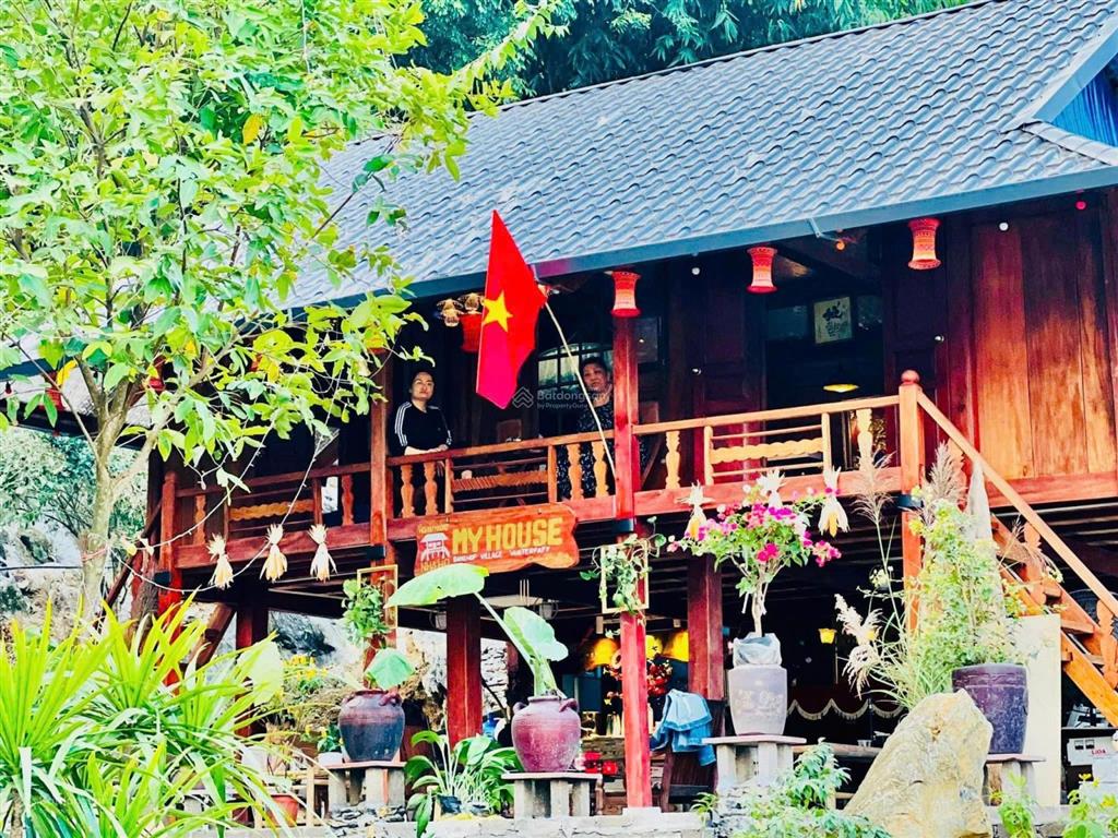 Khu nghỉ dưỡng bên suối cao dương lương sơn hoà bình