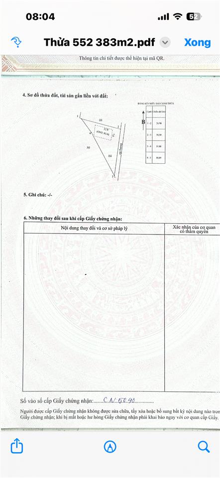 Hàng hiếm tại 331, sơn mỹ, lâm đồng, 1 tỷ, 383.1m2