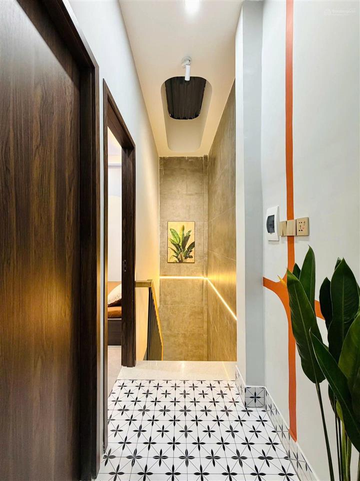 Nhà mới ngay tân hoà đông, 52m2, 4 tầng btctc, 4 pn, hẻm rộng 5m gần mặt tiền, tiện cho thuê