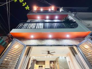 Nhà mới ngay tân hoà đông, 52m2, 4 tầng btctc, 4 pn, hẻm rộng 5m gần mặt tiền, tiện cho thuê