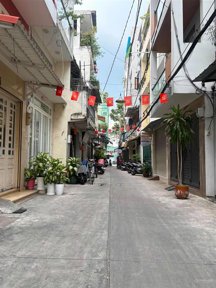Nhà hẻm sát mặt tiền  xe hơi tới nhà  lê hồng phong  quận 10  39m²(3.113)  5 tầng btct