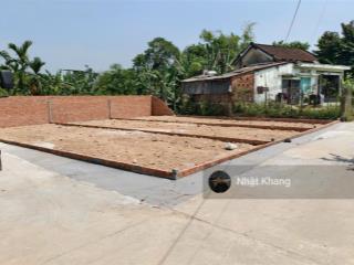 Cần bán nhanh lô đất tỉnh lộ 2 tân thông hội củ chi 90m²  1,7tỷ shr chính chủ lộ giới 12m