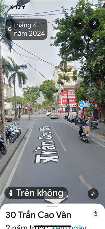Nhà mặt tiền trần cao vân phố tây tp huế