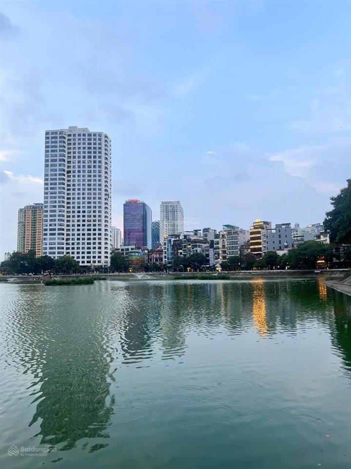 Bán nhà phạm huy thông, mặt hồ ngọc khánh  ba đình, lô góc, 6 tầng có thang máy giá 72,5 tỷ