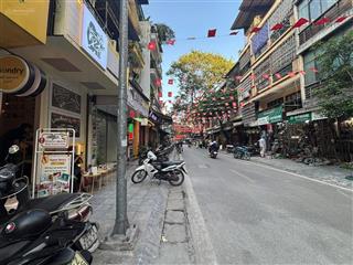 Mặt phố hàng vải  thuốc bắc  hoàn kiếm | mặt tiền 6m hiếm  vị trí đẹp  vỉa hè kinh doanh đỉnh