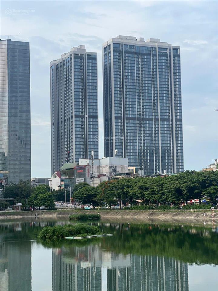 Bán nhà phố phạm huy thông  ngọc khánh  ba đình, 100m2, mt 4.5m, lô góc, ô tô tránh  view hồ