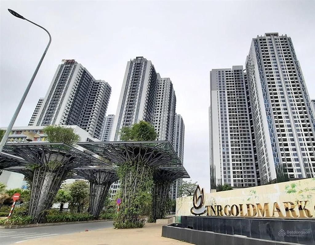 Cho thuê nhà ở chung cư goldmark city, 94m2, full nội thất, 2 ngủ, 2 vệ sinh