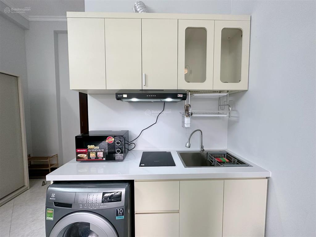 Khai trương căn hộ studio 45m2  ban công cây xanh  giặt riêng  ngay lim tower  hồ con rùa