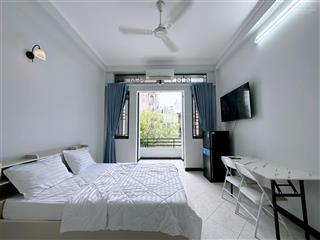 Khai trương căn hộ studio 45m2  ban công cây xanh  giặt riêng  ngay lim tower  hồ con rùa