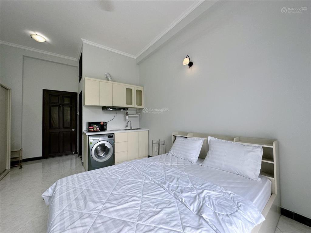 Khai trương căn hộ studio 45m2  ban công cây xanh  giặt riêng  ngay lim tower  hồ con rùa