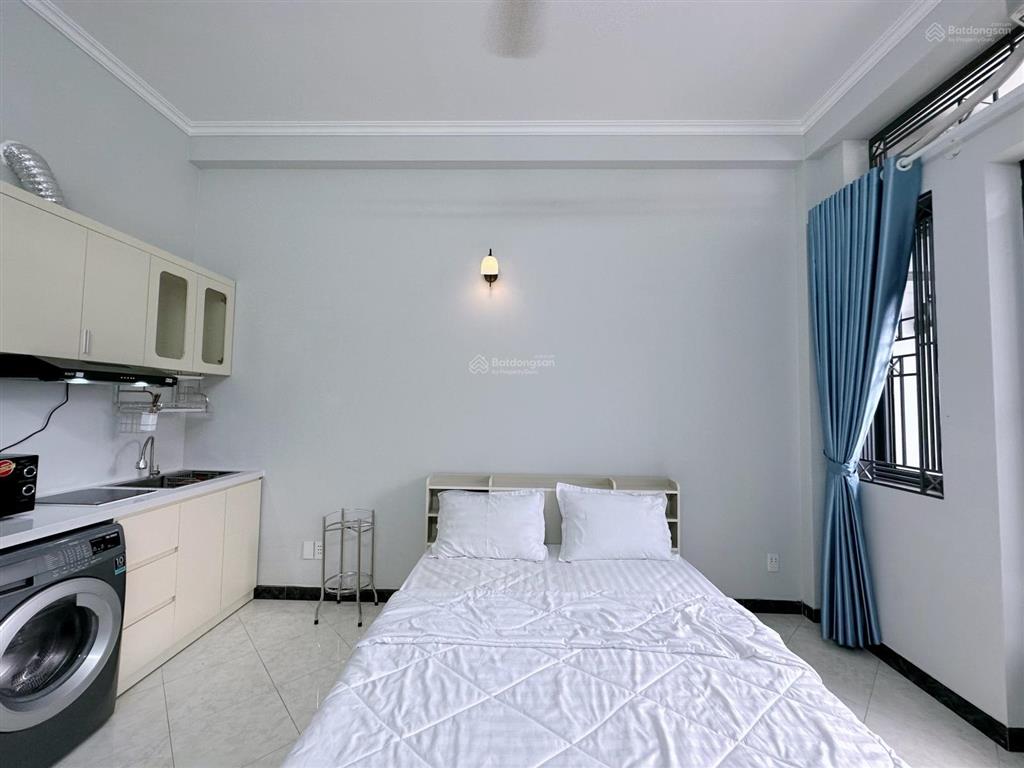 Khai trương căn hộ studio 45m2  ban công cây xanh  giặt riêng  ngay lim tower  hồ con rùa