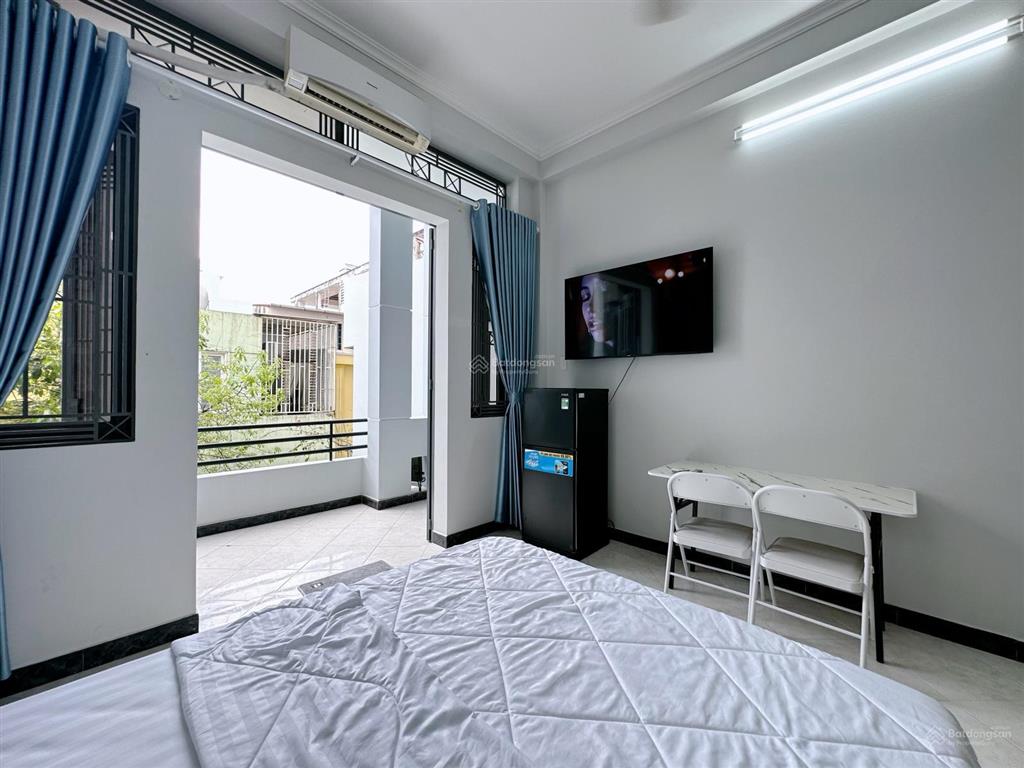 Khai trương căn hộ studio 45m2  ban công cây xanh  giặt riêng  ngay lim tower  hồ con rùa