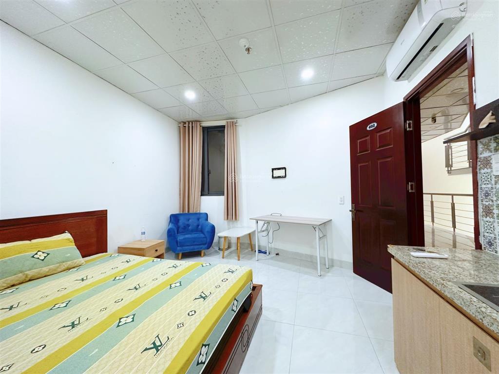 Chung cư mini studio  thang máy  hầm xe  bảo vệ  mặt tiền  ngay cầu bông  đh kinh tế ueh isb
