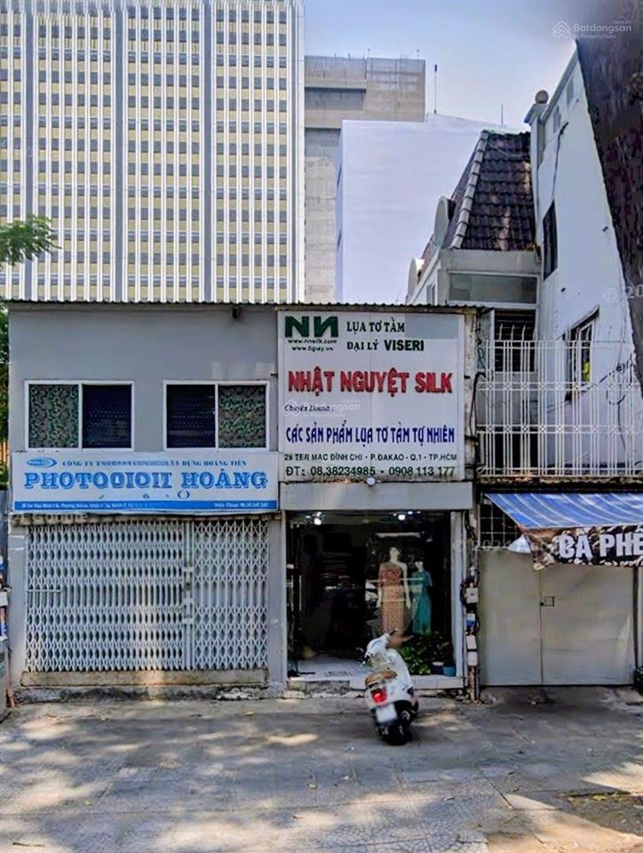 Nhà mặt tiền cấp 4 tiện xây mới tại 28ter, đường mạc đĩnh chi, q1, tp.hcm, giá 98 tỷ, 121m2