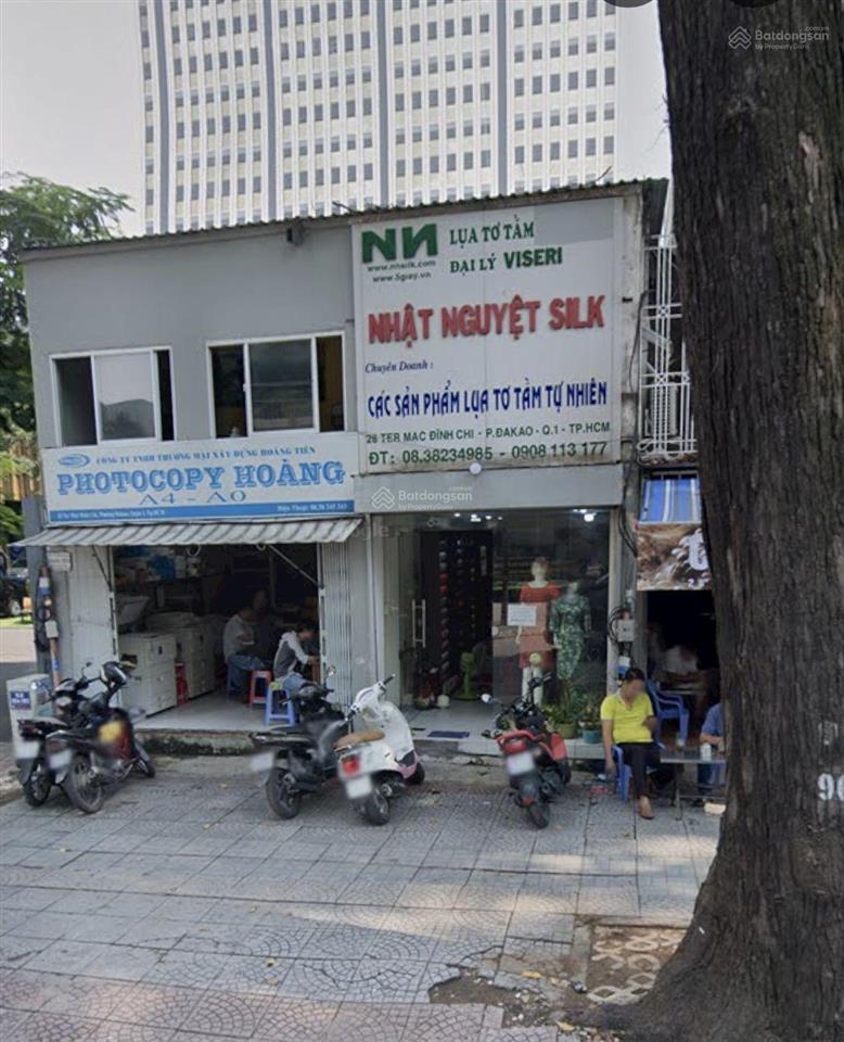 Nhà mặt tiền cấp 4 tiện xây mới tại 28ter, đường mạc đĩnh chi, q1, tp.hcm, giá 98 tỷ, 121m2