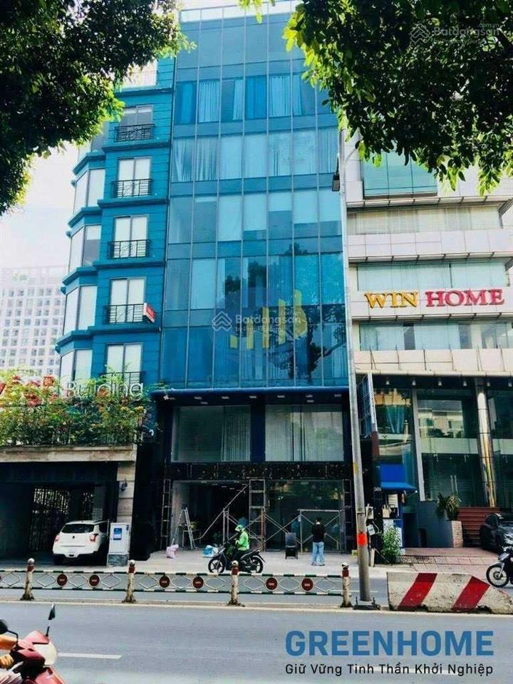 Tòa nhà mới xây mặt tiền nguyễn thị thập ngay lottemart quận 7  dt 10x25m hầm trệt 5 lầu